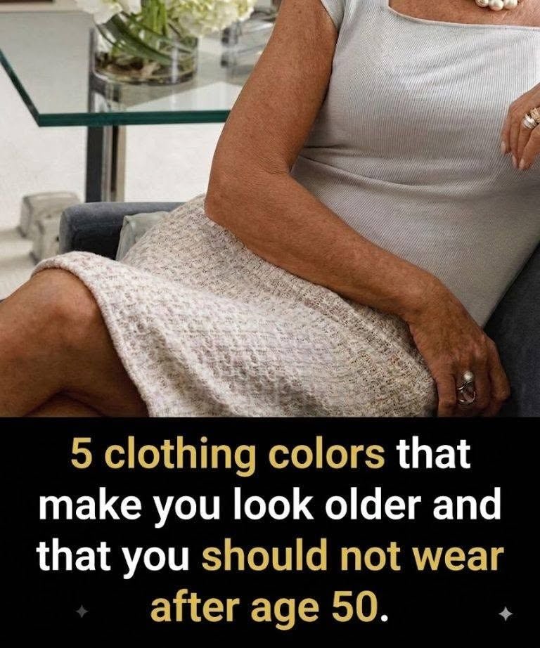 5 Clothing Colors to Avoid After 50 — and How to Keep Your Natural Glow