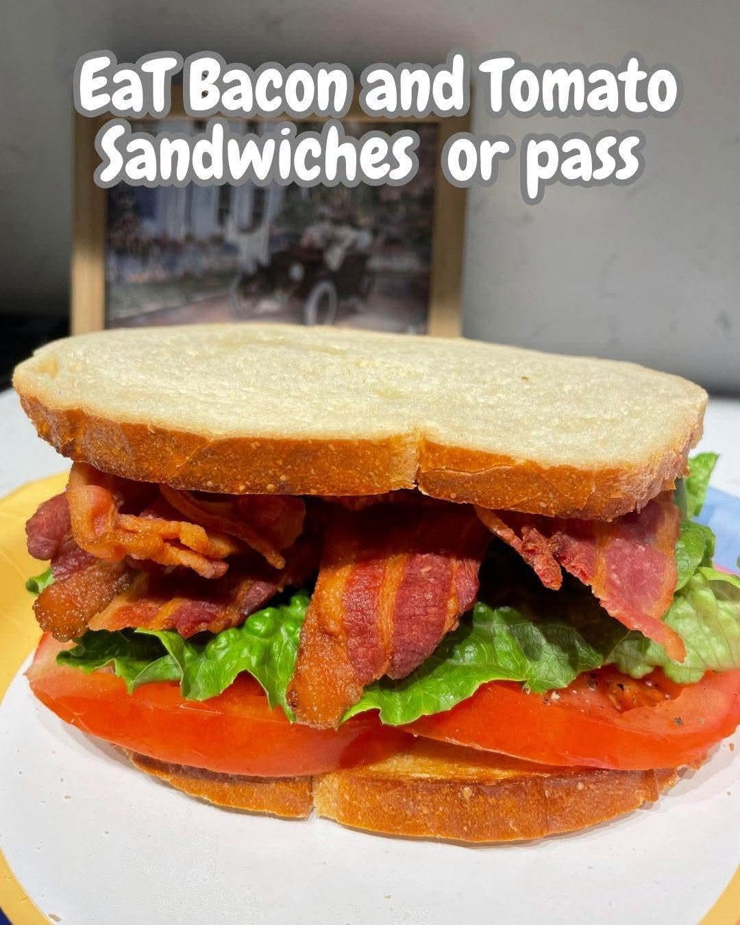 Bacon and Tomato Sandwiches