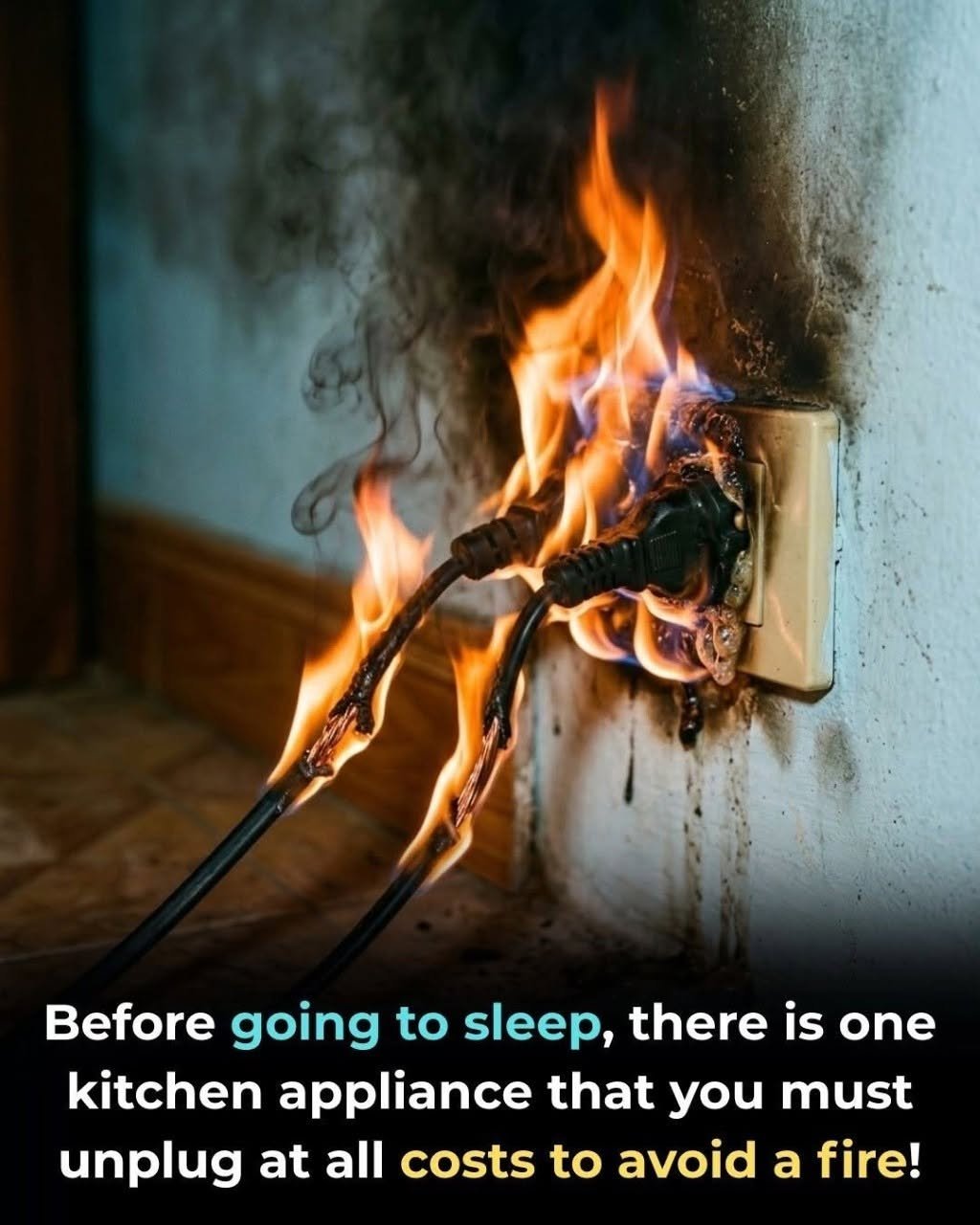 Before Going to Bed, Unplug These Kitchen Appliances to Reduce the Risk of an Electrical Fire