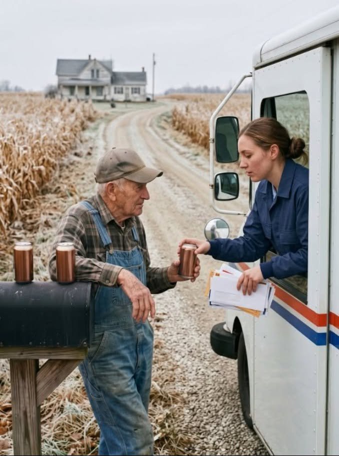 “A 23-Year-Old Mail Carrier Couldn’t Stop Wondering Why an 80-Year-Old Farmer Waited by His Mailbox Every Single Day, Rain or Shine — When She Finally Asked, His Answer Left Her Speechless”